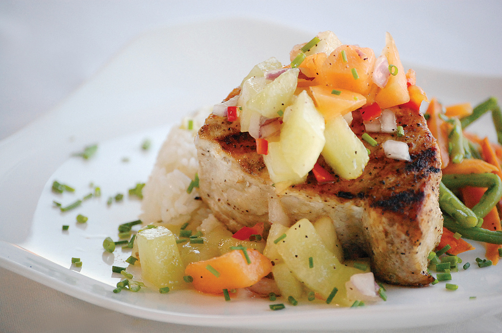 Grilled Swordfish Steaks with Lemon Oregano Marinade AIVITA Biomedical